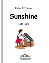 Sunshine piano sheet music cover